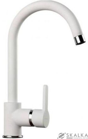 Кухонный смеситель Schock Aquaalto Polaris-99 белый (71400099) На фото Кухонный смеситель Schock Aquaalto Polaris-99 белый (71400099)