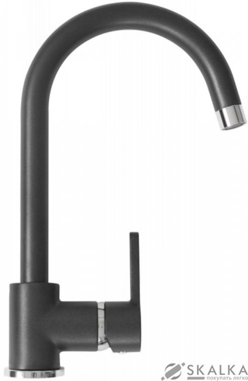 Кухонный смеситель Schock Aquaalto Puro-84 черный (71400084) На фото Кухонный смеситель Schock Aquaalto Puro-84 черный (71400084)