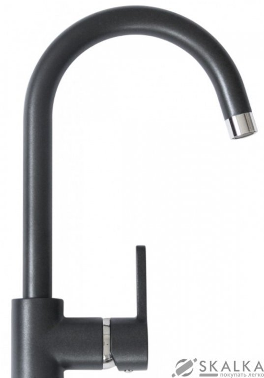 Кухонный смеситель Schock Aquaalto Stone-88 серый (71400088) На фото Кухонный смеситель Schock Aquaalto Stone-88 серый (71400088)