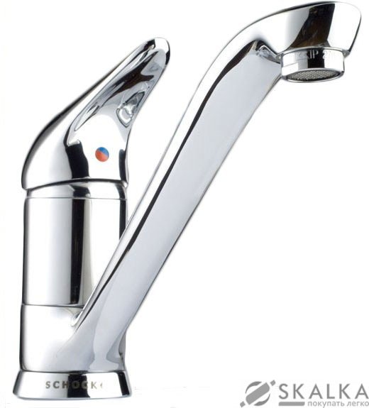 Кухонный смеситель Schock Aqualux Chrom mat-81 сатин (72900081) На фото Кухонный смеситель Schock Aqualux Chrom mat-81 сатин (72900081)