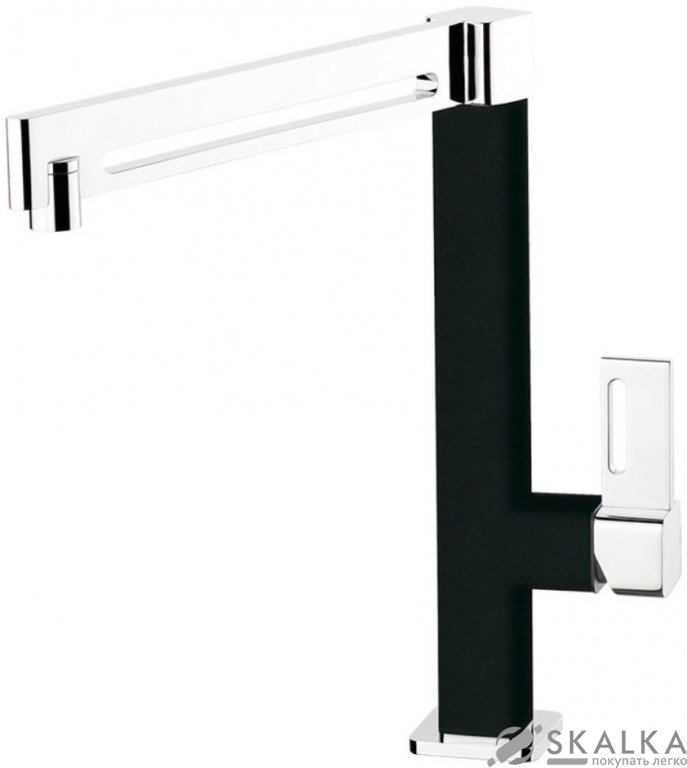 Кухонный смеситель Schock Aquamill Puro-84 черный (71200084) На фото Кухонный смеситель Schock Aquamill Puro-84 черный (71200084)