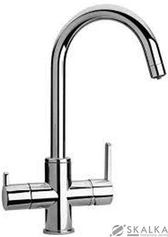 Кухонный смеситель Schock Aquapura Alto-Chrom-80 хром (74100180) На фото Кухонный смеситель Schock Aquapura Alto-Chrom-80 хром (74100180)