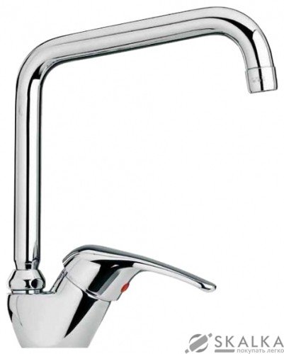 На фото Кухонный смеситель Schock Aquasimply Alto Sabbia-58 песочный (71700058)