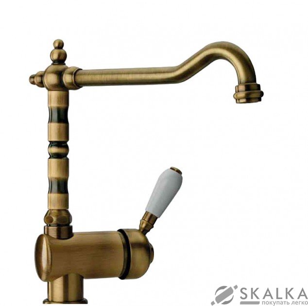 Кухонный смеситель Schock Aquastyle Bronzato-70 бронза (71900070) На фото Кухонный смеситель Schock Aquastyle Bronzato-70 бронза (71900070)