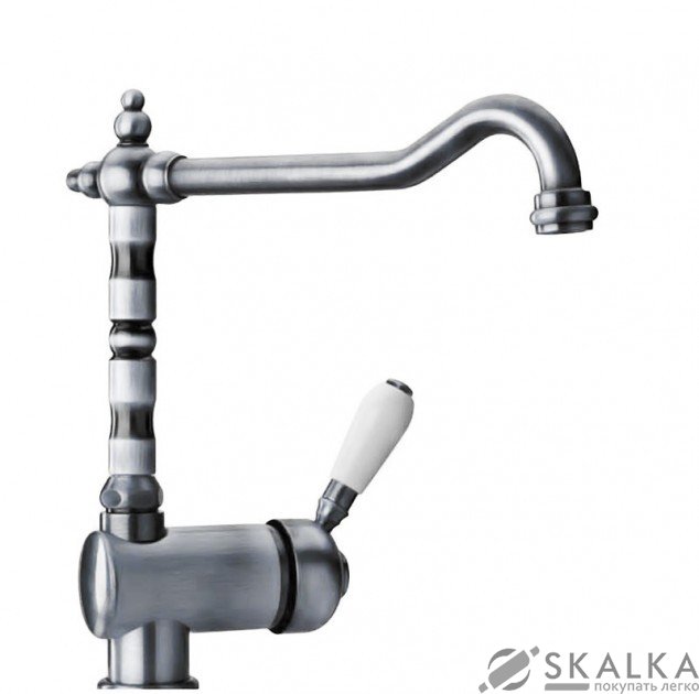 Кухонный смеситель Schock Aquastyle Chrom-80 серебро (71900080) На фото Кухонный смеситель Schock Aquastyle Chrom-80 серебро (71900080)