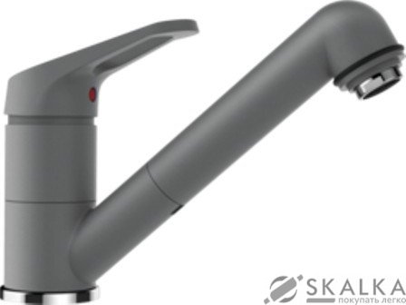 Кухонный смеситель Schock Cosmo Croma-49 серый (52512049) На фото Кухонный смеситель Schock Cosmo Croma-49 серый (52512049)
