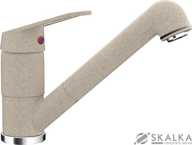 Кухонный смеситель Schock Cosmo Sabbia-58 песочный (52512058) На фото Кухонный смеситель Schock Cosmo Sabbia-58 песочный (52512058)
