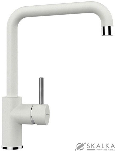 Кухонный смеситель Schock Fonos Alpina-07 белый (53800007) На фото Кухонный смеситель Schock Fonos Alpina-07 белый (53800007)