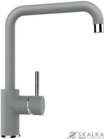 Кухонный смеситель Schock Fonos Croma-49 серый (53800049) На фото Кухонный смеситель Schock Fonos Croma-49 серый (53800049)