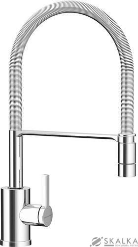 Кухонный смеситель Schock Ideos Premium St.steel хром (58100090) На фото Кухонный смеситель Schock Ideos Premium St.steel хром (58100090)