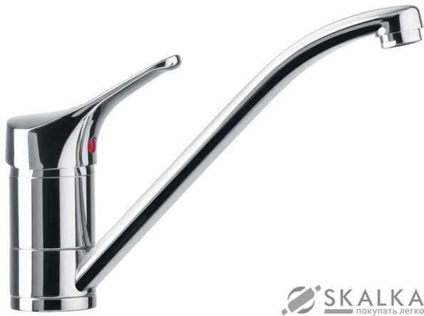 Кухонный смеситель Schock Leva Chrom-80 хром (51100080) На фото Кухонный смеситель Schock Leva Chrom-80 хром (51100080)