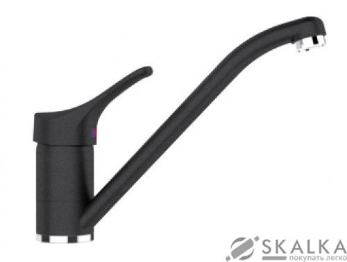 Кухонный смеситель Schock Leva Inox-12 серый (51100012) На фото Кухонный смеситель Schock Leva Inox-12 серый (51100012)