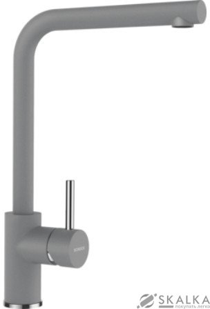 Кухонный смеситель Schock Napos Croma-49 серый (53900049) На фото Кухонный смеситель Schock Napos Croma-49 серый (53900049)