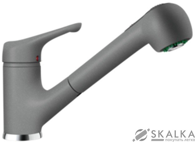 Кухонный смеситель Schock Neos Croma-49 серый (54212049) На фото Кухонный смеситель Schock Neos Croma-49 серый (54212049)