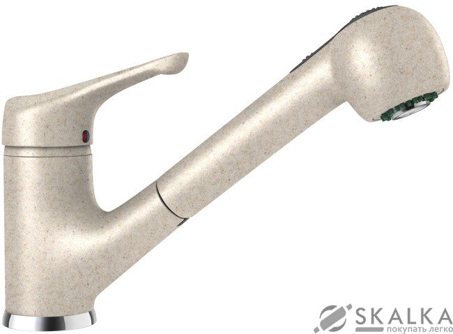 Кухонный смеситель Schock Neos Sabbia-58 песочный (54212058) На фото Кухонный смеситель Schock Neos Sabbia-58 песочный (54212058)