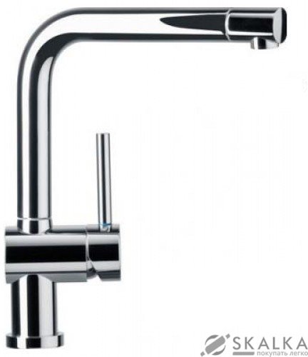 Кухонный смеситель Schock Pia Chrom-80 хром (53712080) На фото Кухонный смеситель Schock Pia Chrom-80 хром (53712080)