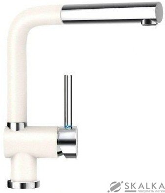 Кухонный смеситель Schock Piega Polaris-99 белый (54712099) На фото Кухонный смеситель Schock Piega Polaris-99 белый (54712099)