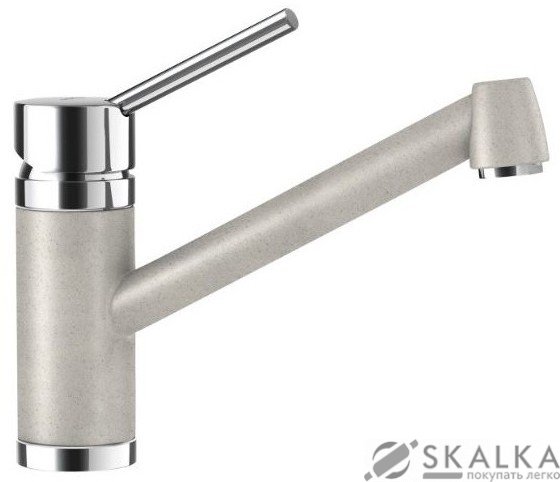 Кухонный смеситель Schock Pila Arena-47 светло-серый (54100047) На фото Кухонный смеситель Schock Pila Arena-47 светло-серый (54100047)