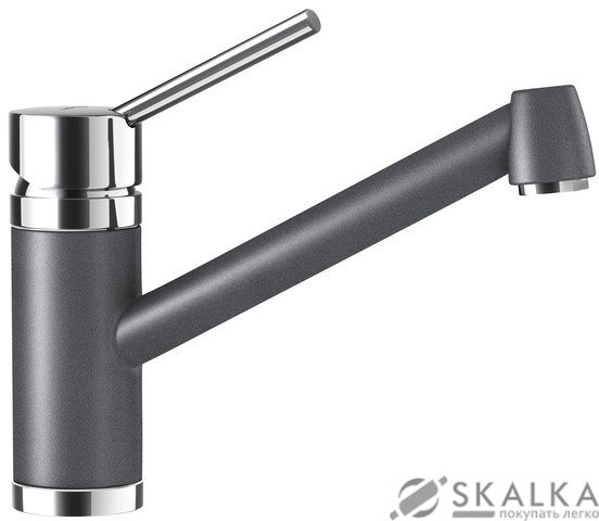 Кухонный смеситель Schock Pila Graphite-15 графит (54100015) На фото Кухонный смеситель Schock Pila Graphite-15 графит (54100015)
