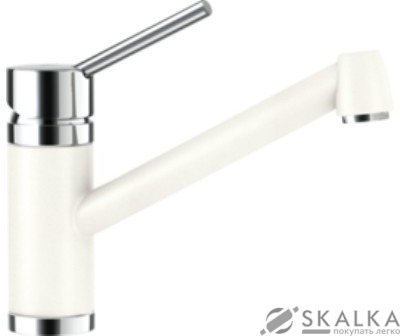 Кухонный смеситель Schock Pila Polaris-99 белый (54100099) На фото Кухонный смеситель Schock Pila Polaris-99 белый (54100099)