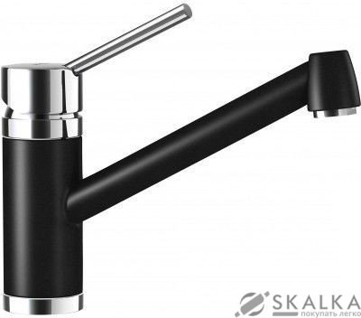 Кухонный смеситель Schock Pila Puro-84 черный (54100084) На фото Кухонный смеситель Schock Pila Puro-84 черный (54100084)