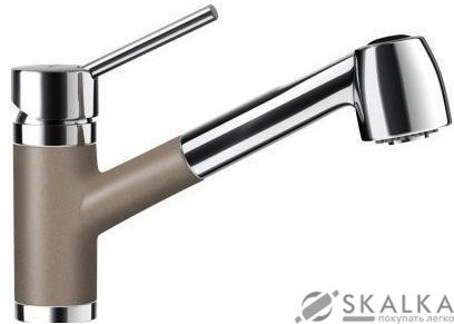 Кухонный смеситель Schock Pila Earth-82 бежевый (54112082) На фото Кухонный смеситель Schock Pila Earth-82 бежевый (54112082)