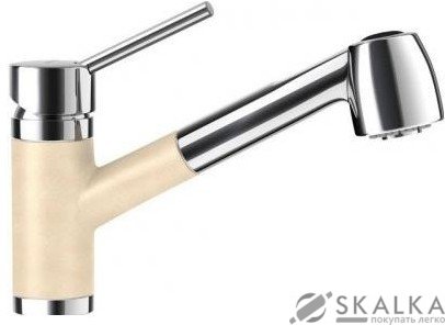 Кухонный смеситель Schock Pila Pera-56 бежевый (54112056) На фото Кухонный смеситель Schock Pila Pera-56 бежевый (54112056)