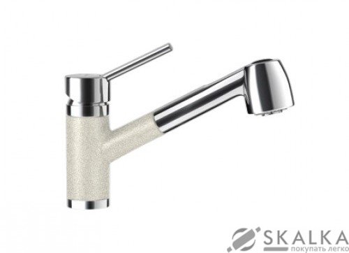 Кухонный смеситель Schock Pila Pietra-60 серый (54112060) На фото Кухонный смеситель Schock Pila Pietra-60 серый (54112060)