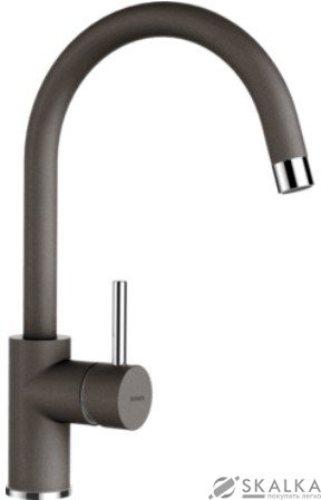 Кухонный смеситель Schock Plutos Mocha-63 кофе (58900063) На фото Кухонный смеситель Schock Plutos Mocha-63 кофе (58900063)