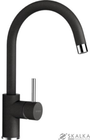 Кухонный смеситель Schock Plutos Onyx-10 оникс (58900010) На фото Кухонный смеситель Schock Plutos Onyx-10 оникс (58900010)