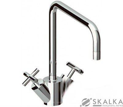 Кухонный смеситель Schock Quadros Chrom-80 хром (57200180) На фото Кухонный смеситель Schock Quadros Chrom-80 хром (57200180)