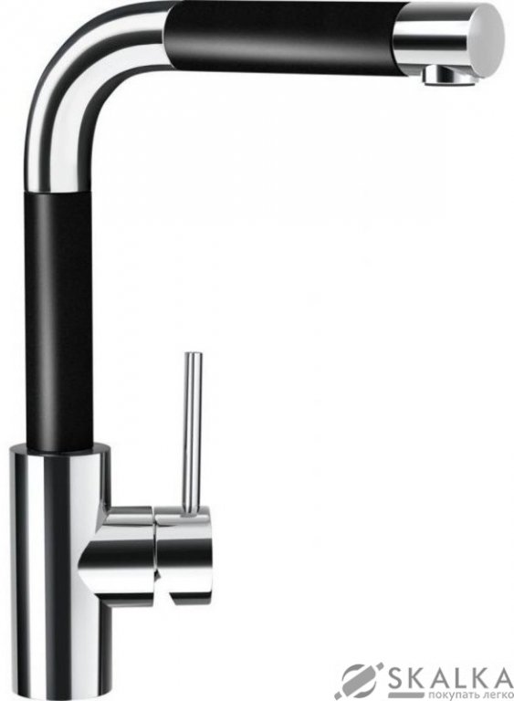 Кухонный смеситель Schock SC300 Puro-84 черный (59712084) На фото Кухонный смеситель Schock SC300 Puro-84 черный (59712084)