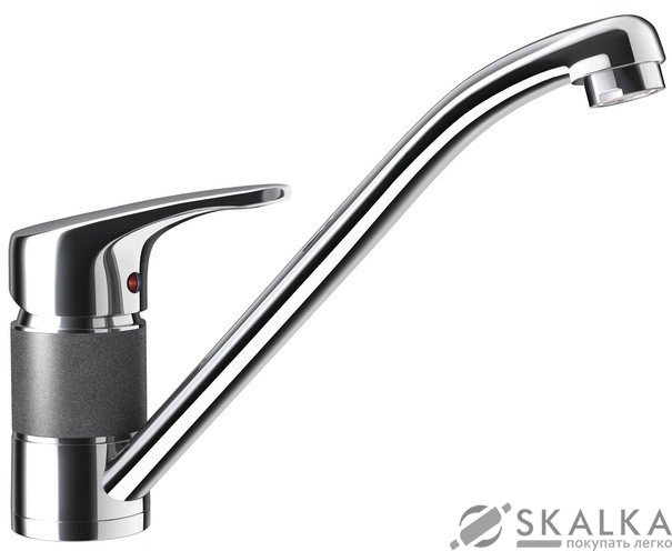Кухонный смеситель Schock SC40 Inox-12 хром/серый (56300012) На фото Кухонный смеситель Schock SC40 Inox-12 хром/серый (56300012)