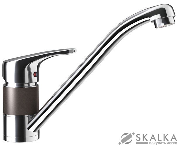 Кухонный смеситель Schock SC40 Mocha-63 хром/кофе (56300063) На фото Кухонный смеситель Schock SC40 Mocha-63 хром/кофе (56300063)