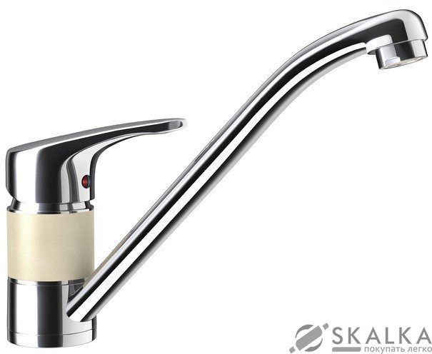 Кухонный смеситель Schock SC40 Moonstone-22 хром/лунный камень (56300022) На фото Кухонный смеситель Schock SC40 Moonstone-22 хром/лунный камень (56300022)