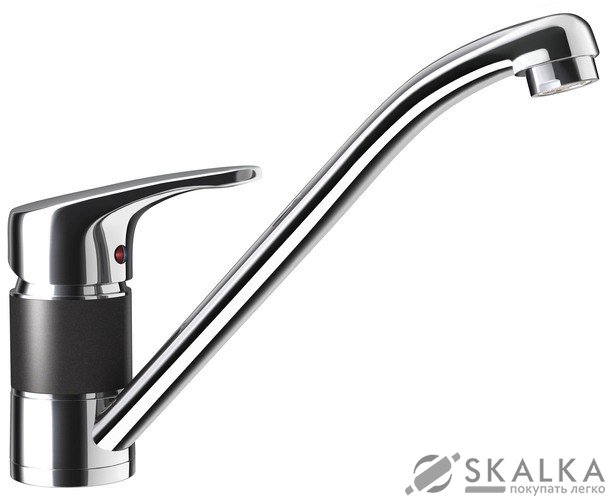 Кухонный смеситель Schock SC40 Nero-13 хром/черный (56300013) На фото Кухонный смеситель Schock SC40 Nero-13 хром/черный (56300013)