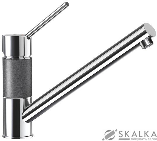Кухонный смеситель Schock SC50 Inox-12 хром/серый (50300012) На фото Кухонный смеситель Schock SC50 Inox-12 хром/серый (50300012)