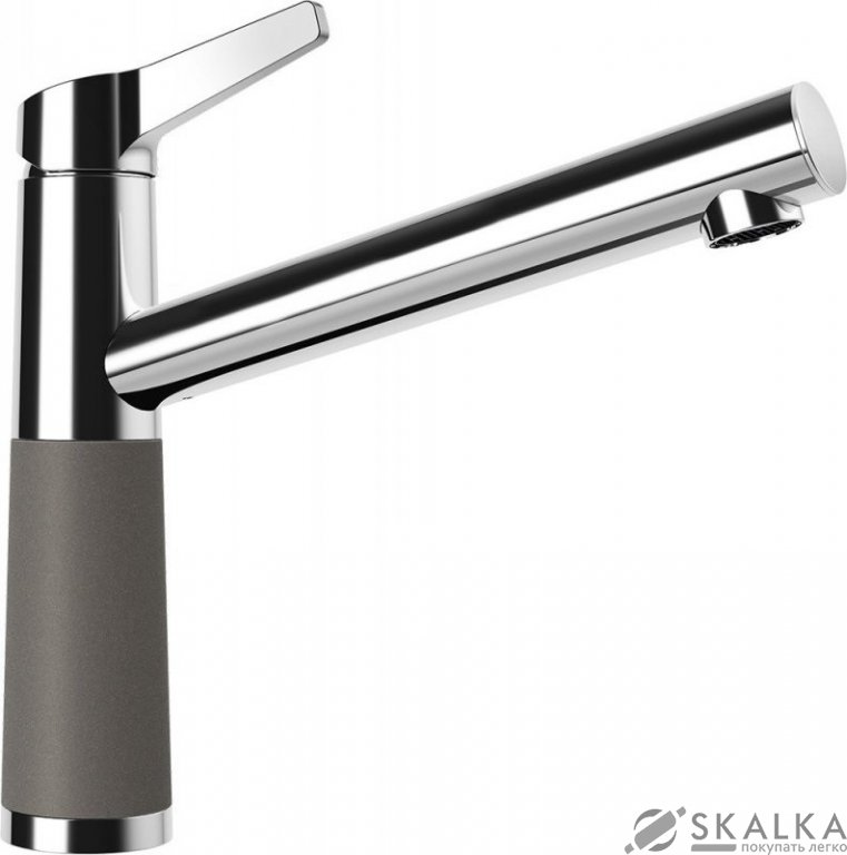 Кухонный смеситель Schock SC510 Asphalt-43 хром/хром (55400043) На фото Кухонный смеситель Schock SC510 Asphalt-43 хром/хром (55400043)