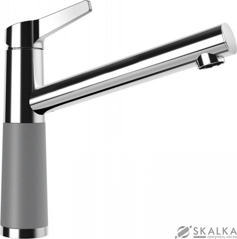 Кухонный смеситель Schock SC510 Croma-49 хром/серый (55400049) На фото Кухонный смеситель Schock SC510 Croma-49 хром/серый (55400049)
