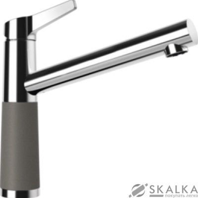 Кухонный смеситель Schock SC510 Everest-26 хром/светло-серый (55400026) На фото Кухонный смеситель Schock SC510 Everest-26 хром/светло-серый (55400026)