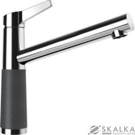 Кухонный смеситель Schock SC510 Inox-12 хром/серый (55400012) На фото Кухонный смеситель Schock SC510 Inox-12 хром/серый (55400012)