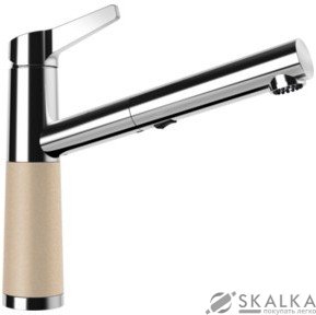 Кухонный смеситель Schock SC510 Moonstone-22 хром/лунный камень (55412022) На фото Кухонный смеситель Schock SC510 Moonstone-22 хром/лунный камень (55412022)