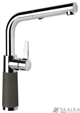 Кухонный смеситель Schock SC540 Carbonium-90 хром/черный (55712090) На фото Кухонный смеситель Schock SC540 Carbonium-90 хром/черный (55712090)