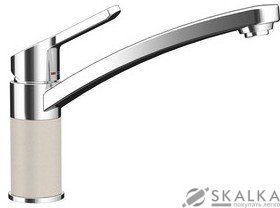 Кухонный смеситель Schock SC90 Everest-26 хром/светло-серый (59800026) На фото Кухонный смеситель Schock SC90 Everest-26 хром/светло-серый (59800026)