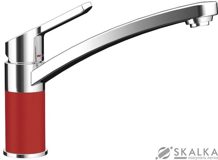 Кухонный смеситель Schock SC90 Rouge-81 хром/розовый (59800081) На фото Кухонный смеситель Schock SC90 Rouge-81 хром/розовый (59800081)