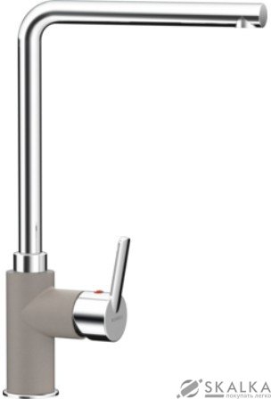 Кухонный смеситель Schock Sono Beton-42 хром/бетон (50400042) На фото Кухонный смеситель Schock Sono Beton-42 хром/бетон (50400042)