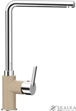 Кухонный смеситель Schock Sono Colorado-08 хром/бежевый (50400008) На фото Кухонный смеситель Schock Sono Colorado-08 хром/бежевый (50400008)