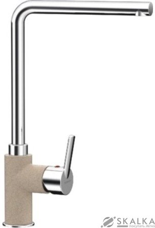 Кухонный смеситель Schock Sono Sabbia-58 хром/песочный (50400058) На фото Кухонный смеситель Schock Sono Sabbia-58 хром/песочный (50400058)