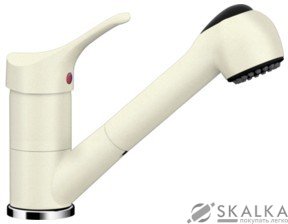 Кухонный смеситель Schock Leva Crema-14 кремовый (51112014) На фото Кухонный смеситель Schock Leva Crema-14 кремовый (51112014)