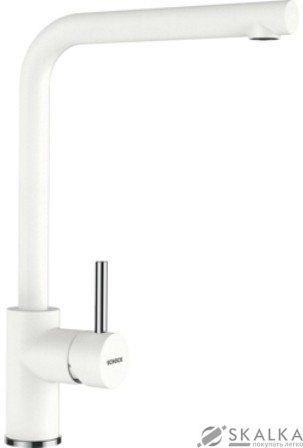 Кухонный смеситель Schock Napos Alpina-07 белый (53900007) На фото Кухонный смеситель Schock Napos Alpina-07 белый (53900007)